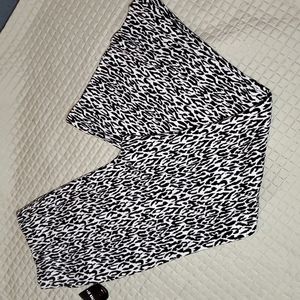 F21+ Women's Animal Print Flare Pants